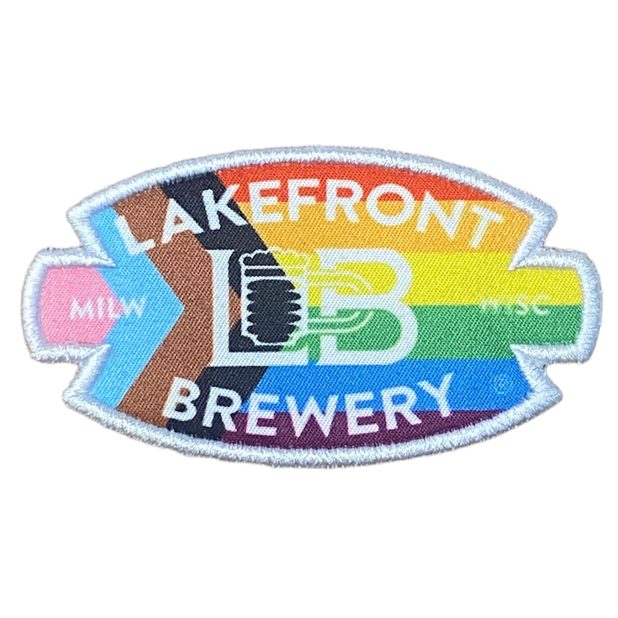 MKE Pride Patch Lakefront Brewery