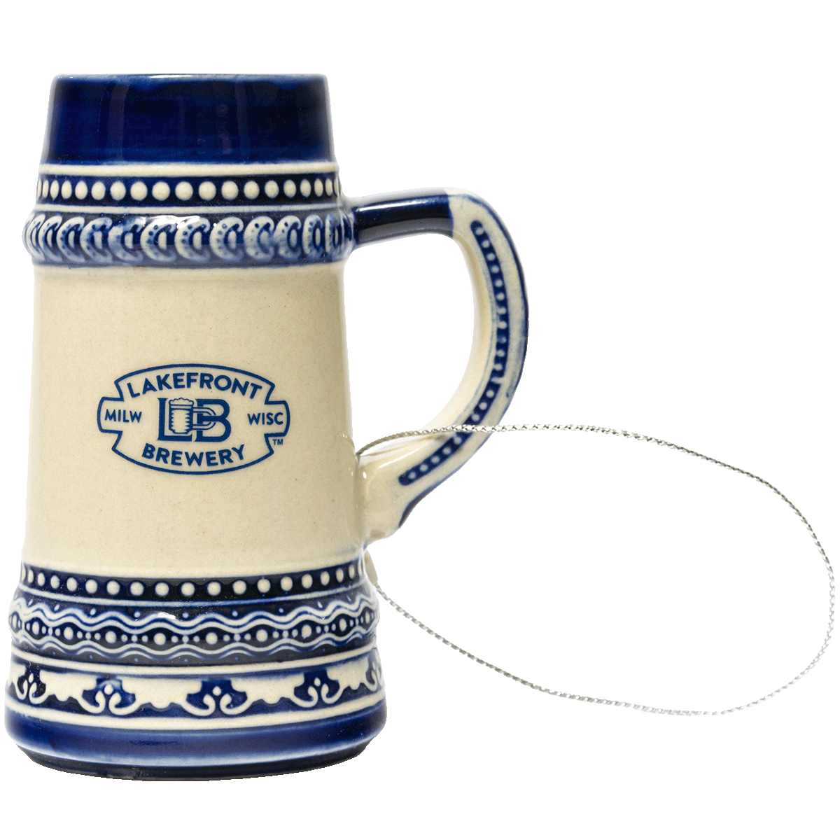 Mini Stein Ornament - Lakefront Brewery